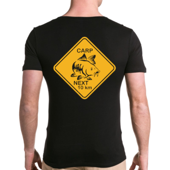 T-shirt panneau australien illustré carpe